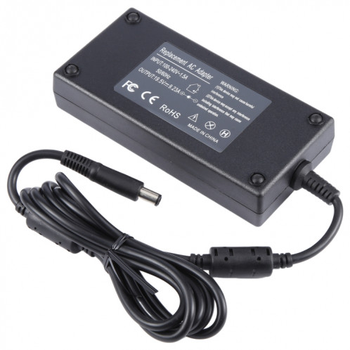 Adaptateur secteur pour ordinateur portable 180 W 19,5 V 9,23 A pour Dell 7,0 x 5,0 mm, prise : prise britannique SH4003549-08